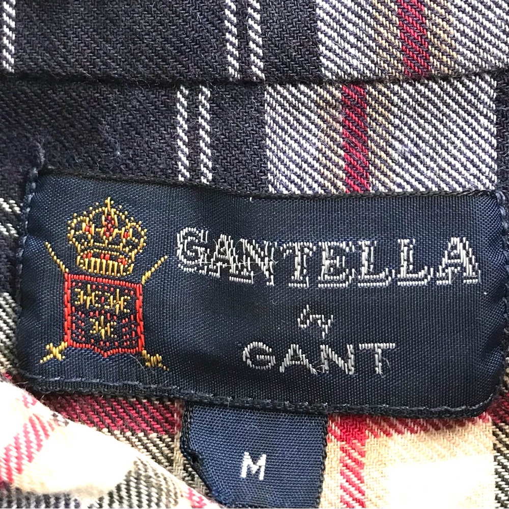 Classic Flannel Button Down Shirt by GANTELLA Women’s Medium - Picture 4 of 10